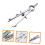 Wear-Resistant Leather Compass Reusable Spring Compass Geometry Compass Screen Door Spring Compass 3
