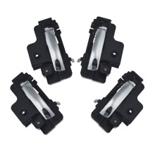 4 Piezas de Manija Interior de Puerta Cromada Izquierda o Derecha para Caliber 2007 - 2012, para Compass 1.8L 2.0L 2.4L