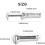 5 Pcs Compact Titanium Multitool,Multifunctional Adjustable Wrench,  Portable Bottle Opener, for Outdoor Camping 8