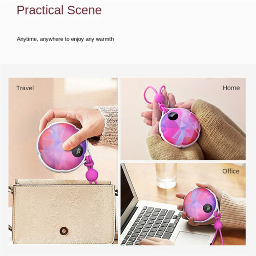 Hand Warmer USB Hand Warmer Portable Cute Winter Gift Gradient 2