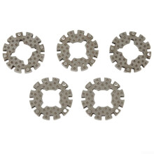 5Pcs 25mm Oscillating Tool Blade Adapter Set, OxidationResistant Steel Shank Connector for Multi Power Tools