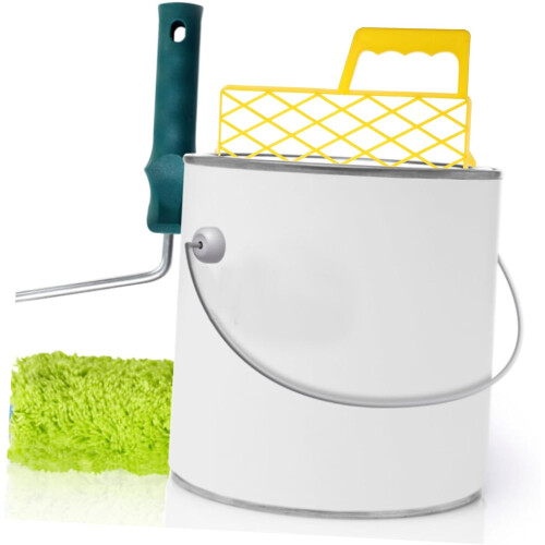 Plastic Paint Tray Grid for Rollers  Durable Paint Roller Screen Fits Small Trays for Smooth Coverage 2