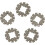 5Pcs 25mm Oscillating Tool Blade Adapter Set, OxidationResistant Steel Shank Connector for Multi Power Tools 4