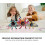 Fidget Spinner 4Pack Transformable Design Compact Pocket Size Durable Plastic Sensory Toy 5