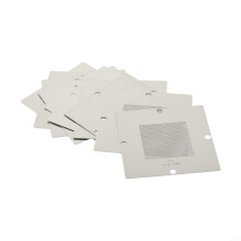 BGA Reballing Kit with 90mm Station Jig and 10pcs Metal Stencils for Precision PCB