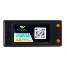 For Lucky Miner LV02 Bitcoin Miner 74KH/S SHA256 BTC SOLO Miner Lottery Device Crypto Miner ASIC Mining Silent Miner