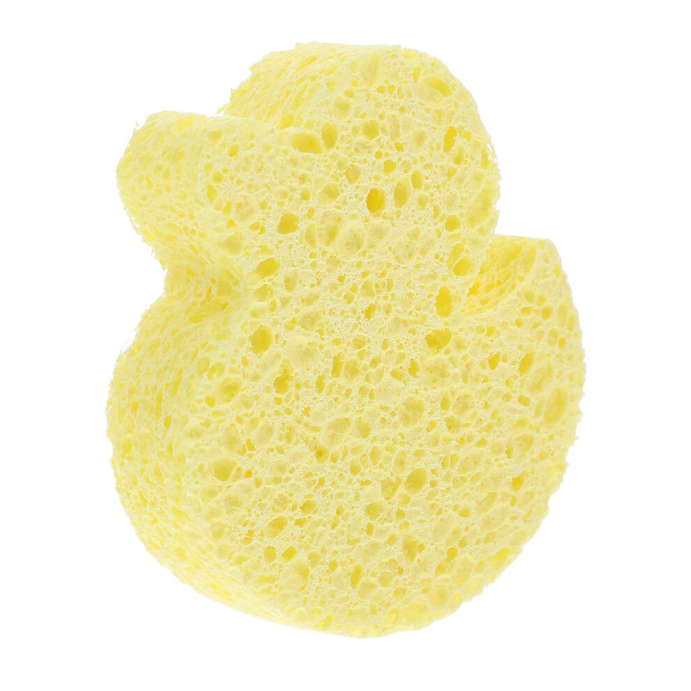 Baby Bath Sponge Soft Cartoon Duck Gentle SkinFriendly for Newborn and Infant Shower