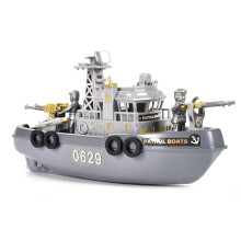 Motorized Bath Toy Boat with Lights and Sounds for Kids Pool and Bathtub Play