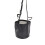 Justerbar Elastisk Foderpåse för Hästar - Utomhushalsmatningspåse i Svart S-18x21cm 1