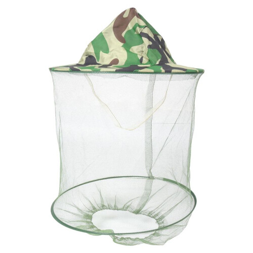Camouflage Patten Beekeeper Hat Beekeeping Face Mask