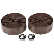 Road Bike Bicycle Cork Handlebar Bar Grip Wrap Tape + 2 Bar Plugs-Coffee