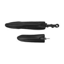 Black Mountain Bike Bicycle Road Tire Front Rear Mudguard Set Mud Guard flying fish
