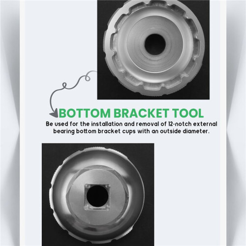 Durable Aluminum Bicycle Bottom Bracket Repair Tool for  Dub Bsa30 Rotor 2
