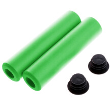 Handle Bar Grips Scooter BMX MTB Mountain Bike Bicycle Cycle Ultralight Silicone(green)