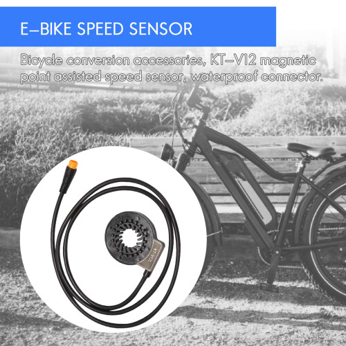 Electric Bikes PAS Sensor E-Bike Waterproof Conversion Kit Parts E-Bike Pas System Assistant Sensor KT-V12L 1
