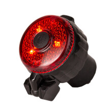 Bicycle Rearview Mirrors 360 Adjustable Bike Handlebar Mirror Blast-Resistant Glass Lens Safe Bike Mirror with Warning Light