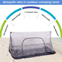 Ultralight Summer Mesh Tent 1-2 Person Outdoor Camping Tent Repellent Net Tent Beach Mesh Tents