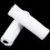 Pair Vintage leather bicycle Grips Grips trekking handlebars Cover Colour: White 2