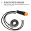 Electric Bikes PAS Sensor E-Bike Waterproof Conversion Kit Parts E-Bike Pas System Assistant Sensor KT-V12L 5