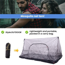 Ultralight Summer Mesh Tent 1-2 Personnes En Plein Air Camping Tente Repellent Net Tent Beach Mesh Tents