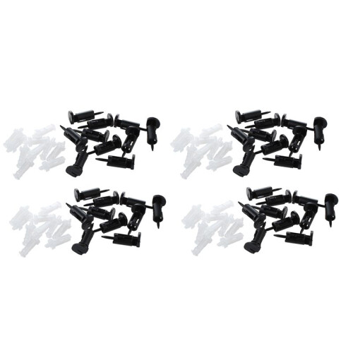 40 Pcs Plastic Mounting Clip for  4 Way CPU Coolers