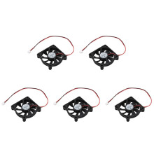 5X Boitier PC de Bureau  12V 0.16A 60mm 2 Pin Refroidisseur Ventilateur