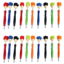 20 Pieces Mop Topper Pens Screen Cleaner Stylus Pens 3-In-1 Stylus Pen Duster for Kids and Adults