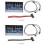 2X 19 Pin to 8 Port USB 3.0 Hub 5.25 Inch CD-Rom Drive Bay CD Rom Front Panel for Computer Case 1