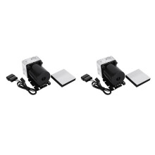2X 12V 0.8A 10W G1 / 4 Gewinde Geräuscharme Wasser Pumpe für CPU PC Computer Kühlung System