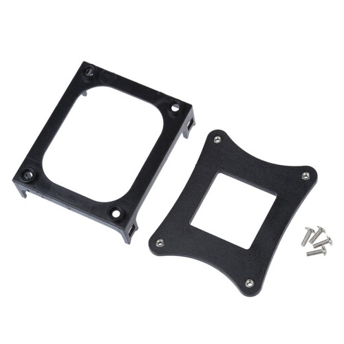 2X Black Plastic Cpu Fan Mounting Bracket Base for Socket 478 2