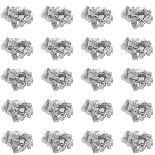 1000pcs 9x9x5mm  Aluminium Heatsink for IC LED Chipset RAM