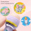 Kids Slide Projector Flashlight with Animal Patterns, 2 in 1 Educational Night Light Toy Purple 3