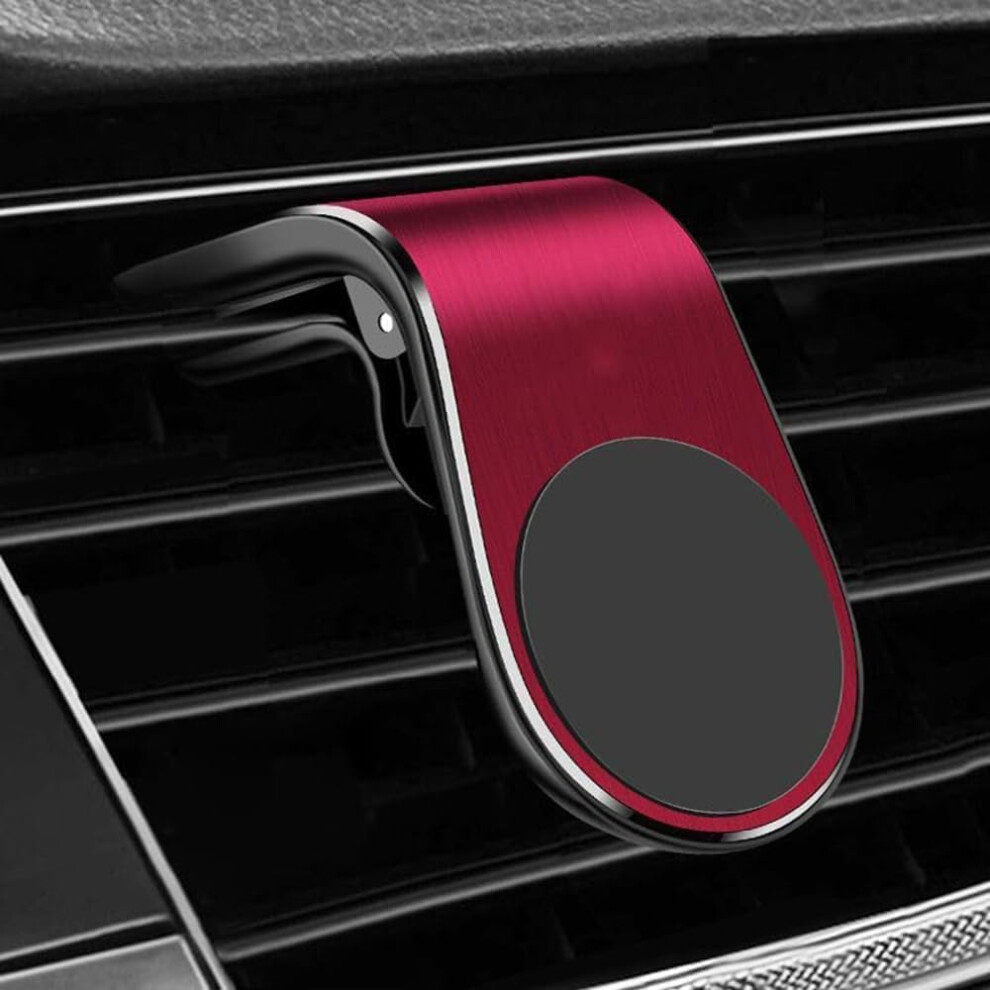 Magnetic Car Phone Mount 360 Rotatable Strong Magnet Holder Universal For Smartphone Red 9073542372981