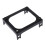 10X Black Plastic CPU Fan Mounting Bracket Base for Socket 478 3