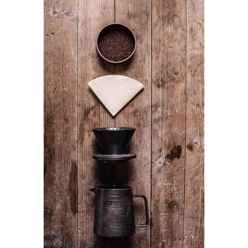 Stone Handmade Pour Over Coffee Machine Set, Ceramic Coffee Breaky Hand Dripper, 16oz 1