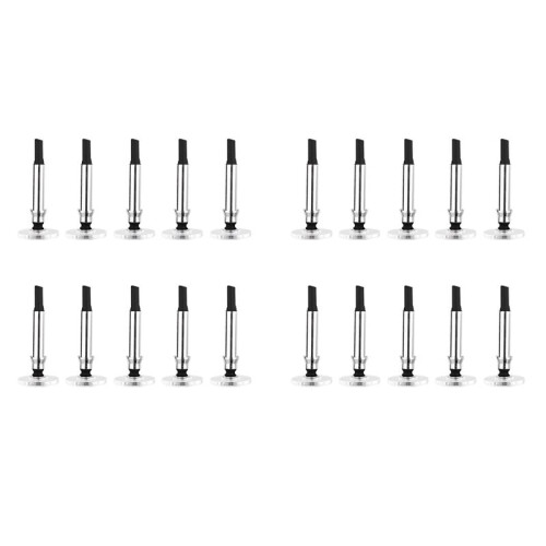 20PCS Universal Stylus Pen Transparent Disc Capacitive Screen Touch Pen Replacement Tip Drawing Writing Nib Pencil