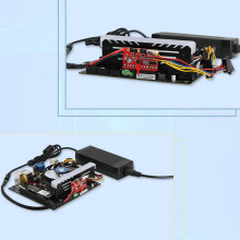 2X  ATX PSU -BOX 12V 160W  ATX   PSU 24Pin  ITX  to Car ATX Alimentatore per PC Computer con Ingresso Ampio