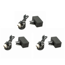 3X ContrôLeur de Vitesse PWM 4 Broches, RéGulateur de Ventilateur PWM, Alimentation USB TYPE-C, Refroidisseur de Refroidissement par Eau à Monter