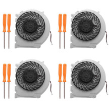 4X Vervangende Interne Koelventilator Ksb0912Hd voor PS4 Slim Cuh-2015A Cuh-2016A Cuh-2017A Cuh-20Xx Cuh-21Xx Cuh-22Xx Modellen+Gereedschapsset