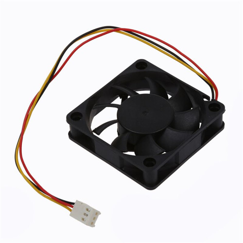 5X CPU-Lüfter Kühlerlüfter 60 X 60 mm Box Computer - Schwarz 2