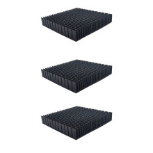 3pièces 120Mm Panneau Chauffant Dissipateur Thermique Dissipateur Thermique en Aluminium CPU Amplificateur de Puissance Radiateur B