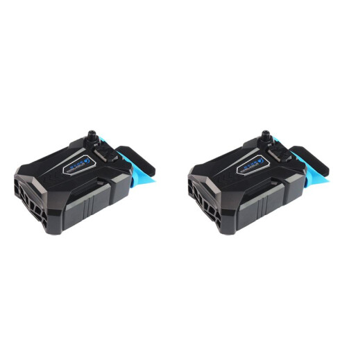 2X COOLCOLD Vácuo Portátil Laptop Cooler USB Air Cooler Extração Externa Ventilador de Refrigeração Notebook para 15 17 Polegadas Laptop