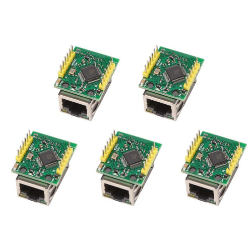 5X W5500 Ethernet-Netwerkmodule SPI-Interface Ethernet/TCP/IP-Protocol Compatibel WIZ820Io