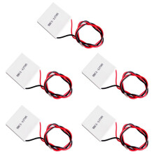 5X TEC1-12705 Thermoelectric Cooler Peltier 40X40mm TEC12705 Peltier Elements Module for Cooler Radiator