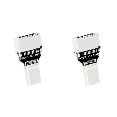 2X USB3.2 Type-C Male to Type-E Female Adapter 20Gbps Computer Case Front Type-E Adapter