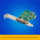 2X Controller Card ST38 PCIe X1 CH382L DB-25 Pin Industrial for LTP Print Terminal Multi-Function 8