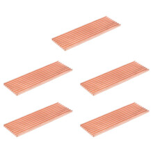 5X Kühlkörperkühler Aus Reinem Kupfer, Wärmeleitkleber für M.2 2280 PCI-E NVME SSD 2 mm