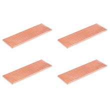 4X Czysty Miedziany Radiator Chłodzący Termoprzewodzący Klej do Radiatora do Dysku SSD M.2 2280 PCI-E NVME 2 mm