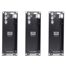 3X PCIe-auf-SFF-8611-Adapter, Oculink SFF-8611 auf PCIe PCI-Express 16X 4X-Adapter mit -Stromanschluss für Mainboard-Grafik