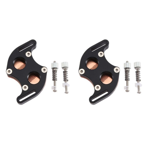 2X S-Shaped CPU Water Cooling Block Cooler South Bridge Northbridge Block for Computer CPU Block